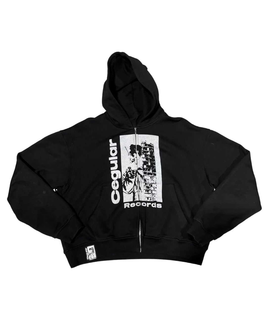 CEGULAR RECORDS LOGO HOODIE